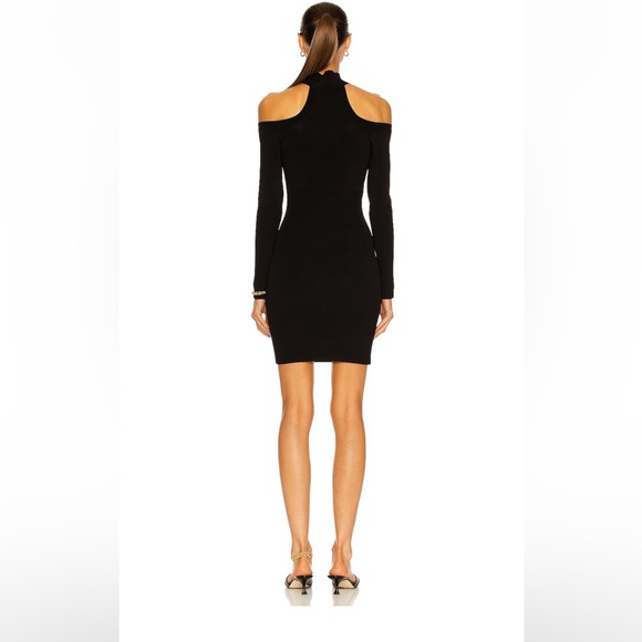 JONATHAN SIMKHAI Revolve Juliana Off-The-Shoulder Knit Dress Size Medium - Picture 2 of 6